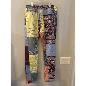 Urban Outfitters Bandana Print Sweatpants/Pants – Large 31X35 Preppy 70”s Boho